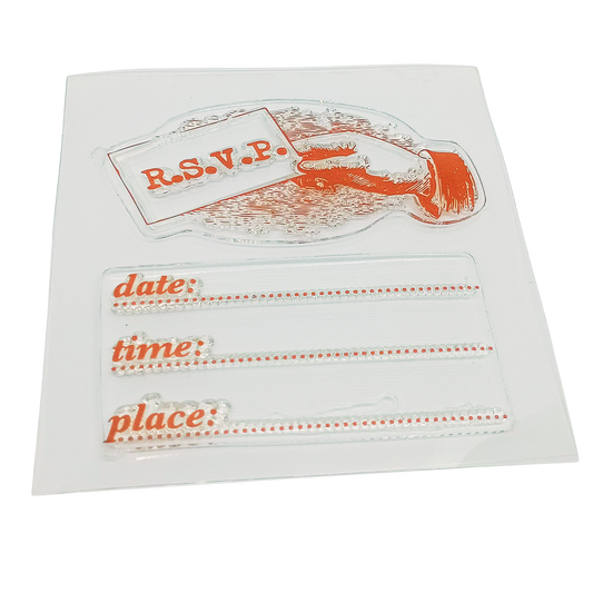 RSVP Silicone Clear Stamp