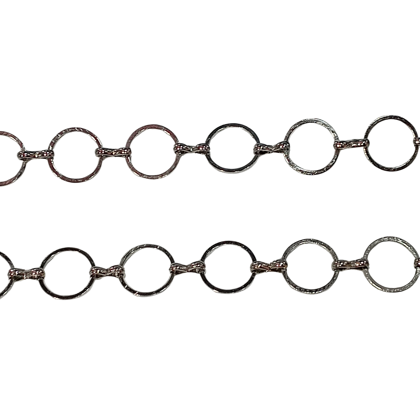 1m 13mm Silver Round Link Chain