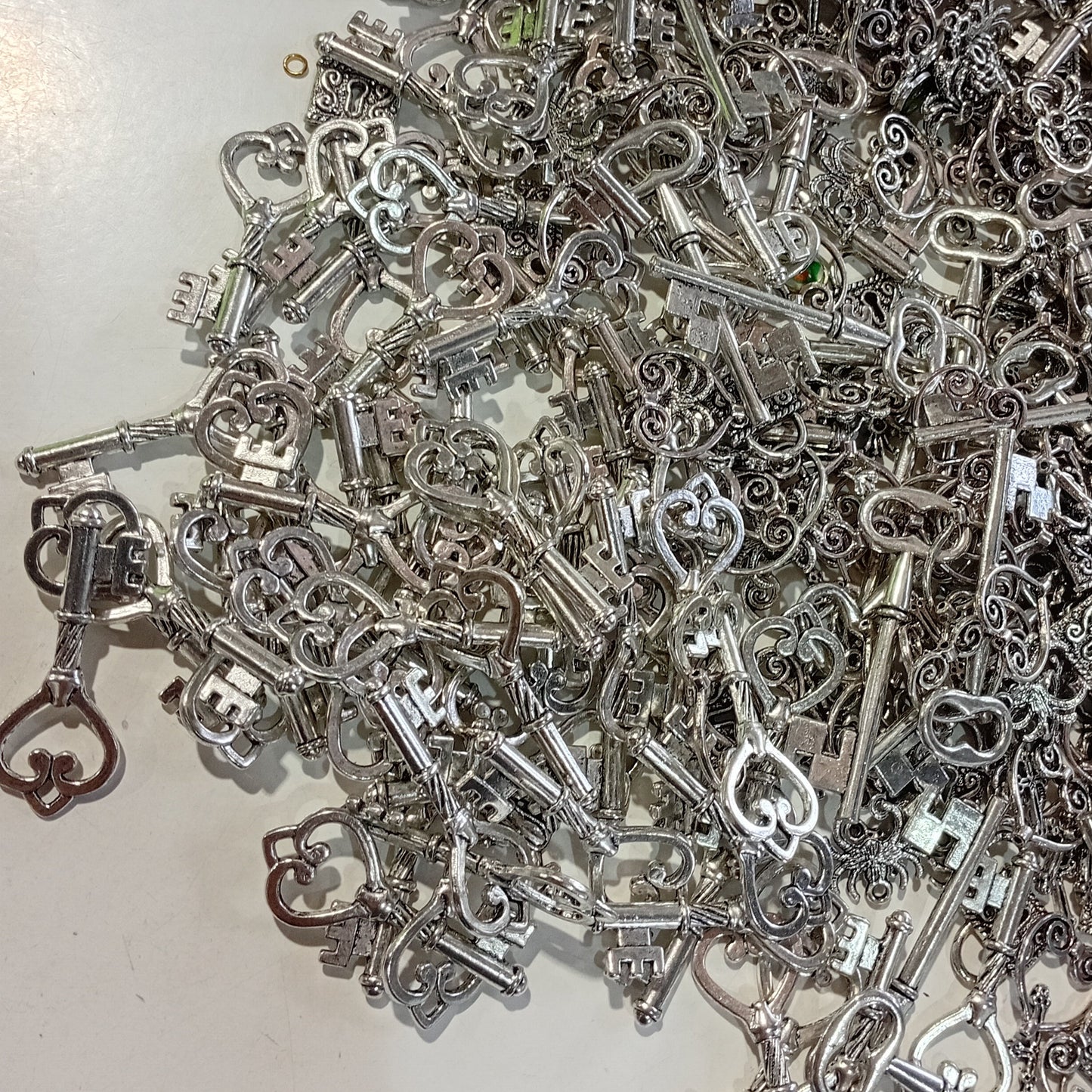 SALE! Huge Bag Of Silver Charms