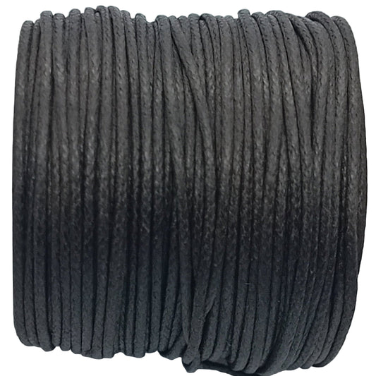 25M 0.5mm Dark Brown Cotton Cord