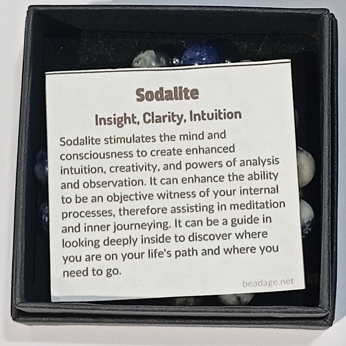 Handmade Sodalite Gemstone Bracelet