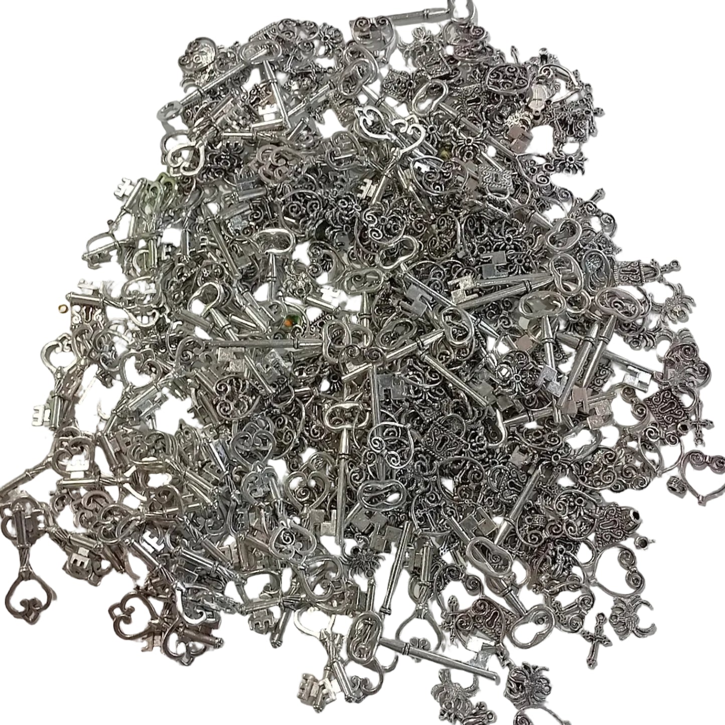SALE! Huge Bag Of Silver Charms