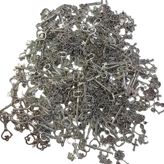 SALE! Huge Bag Of Silver Charms