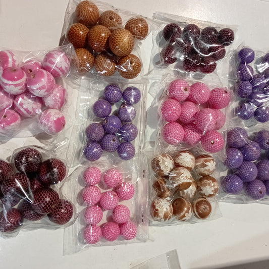 SALE! 100pc Mixed Wooden Beads
