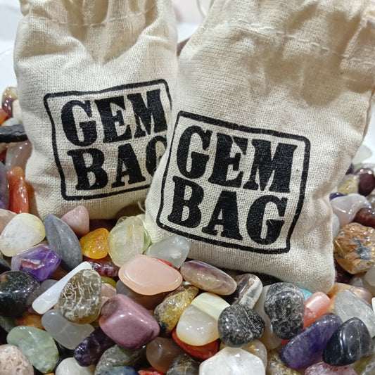 Real Gemstone Treasure Bag