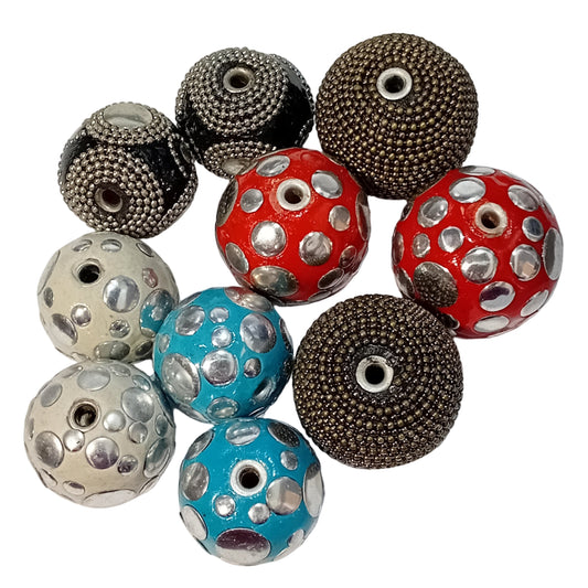 CLEARANCE! 10pc Kashmiri Beads