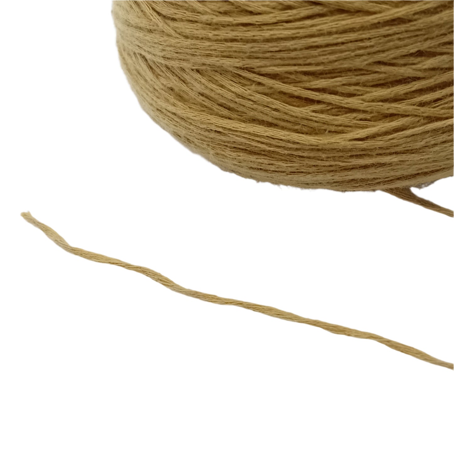 SALE! 1mm Light Brown Yarn Cone