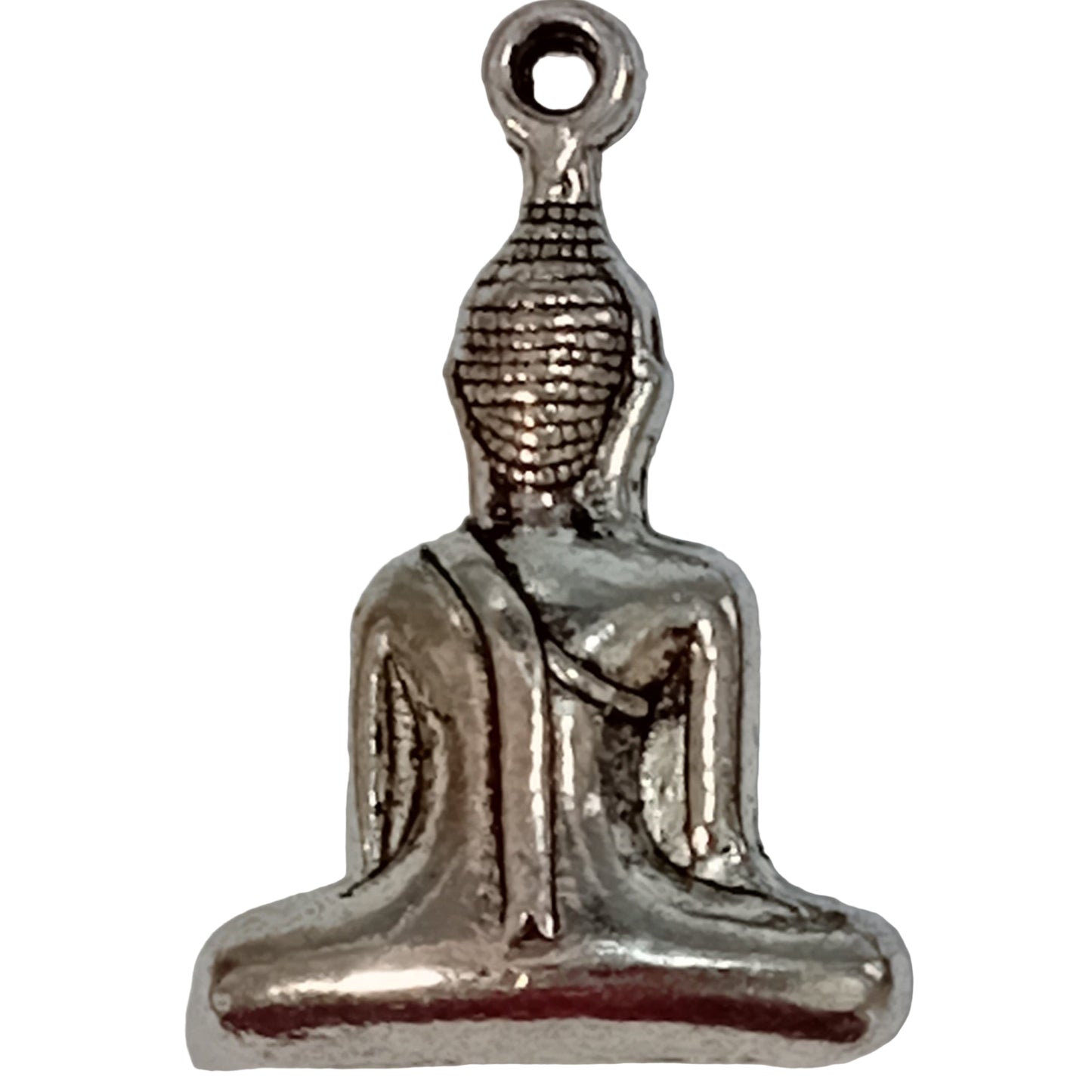 Silver Buddha Pendant