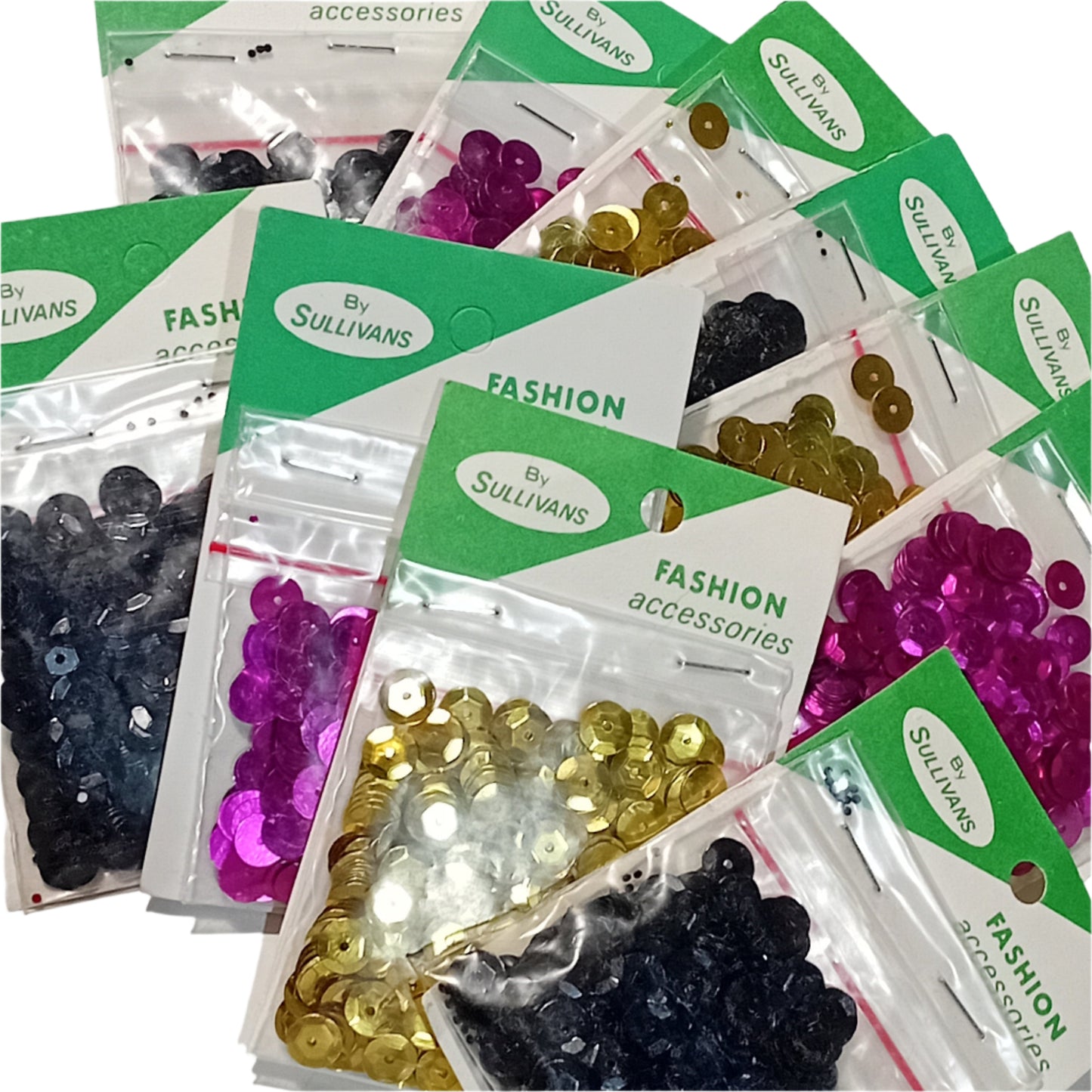 10 packs of Sequins