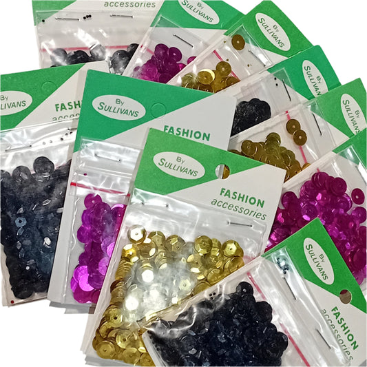 10 packs of Sequins