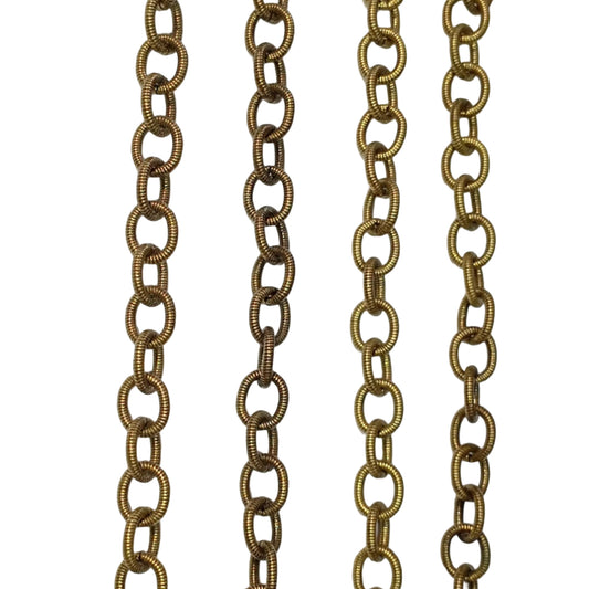 1m Bronze Belcher Chain
