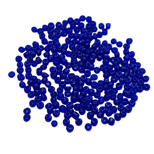 15g 6/0 4mm Dark Blue Seed Beads