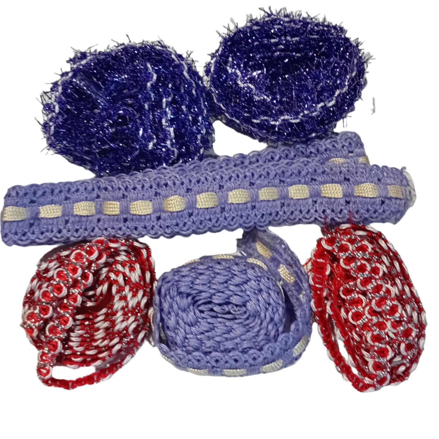 SALE!! Mixed Ribbons & Cotton Trims Pack