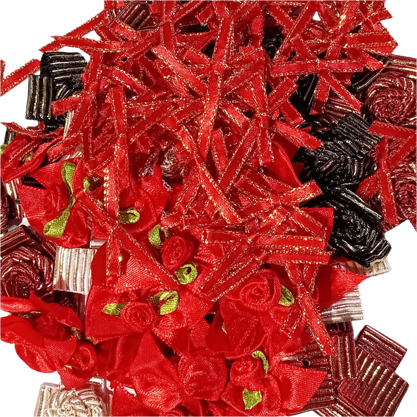 400pc+!! Decorative Flower Embellishments