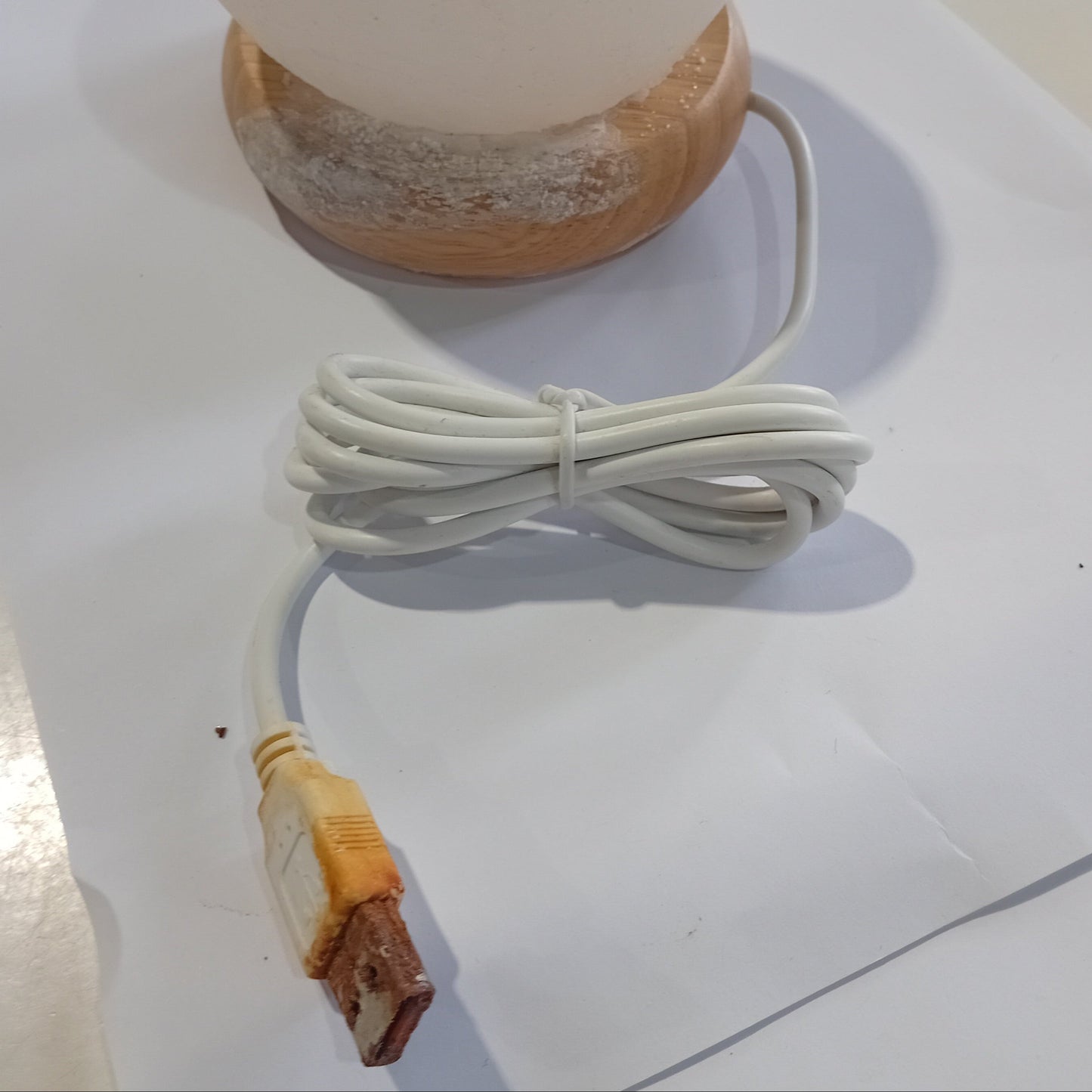 CLEARANCE! USB Himalayan Salt Lamp Sphere 11.5cm