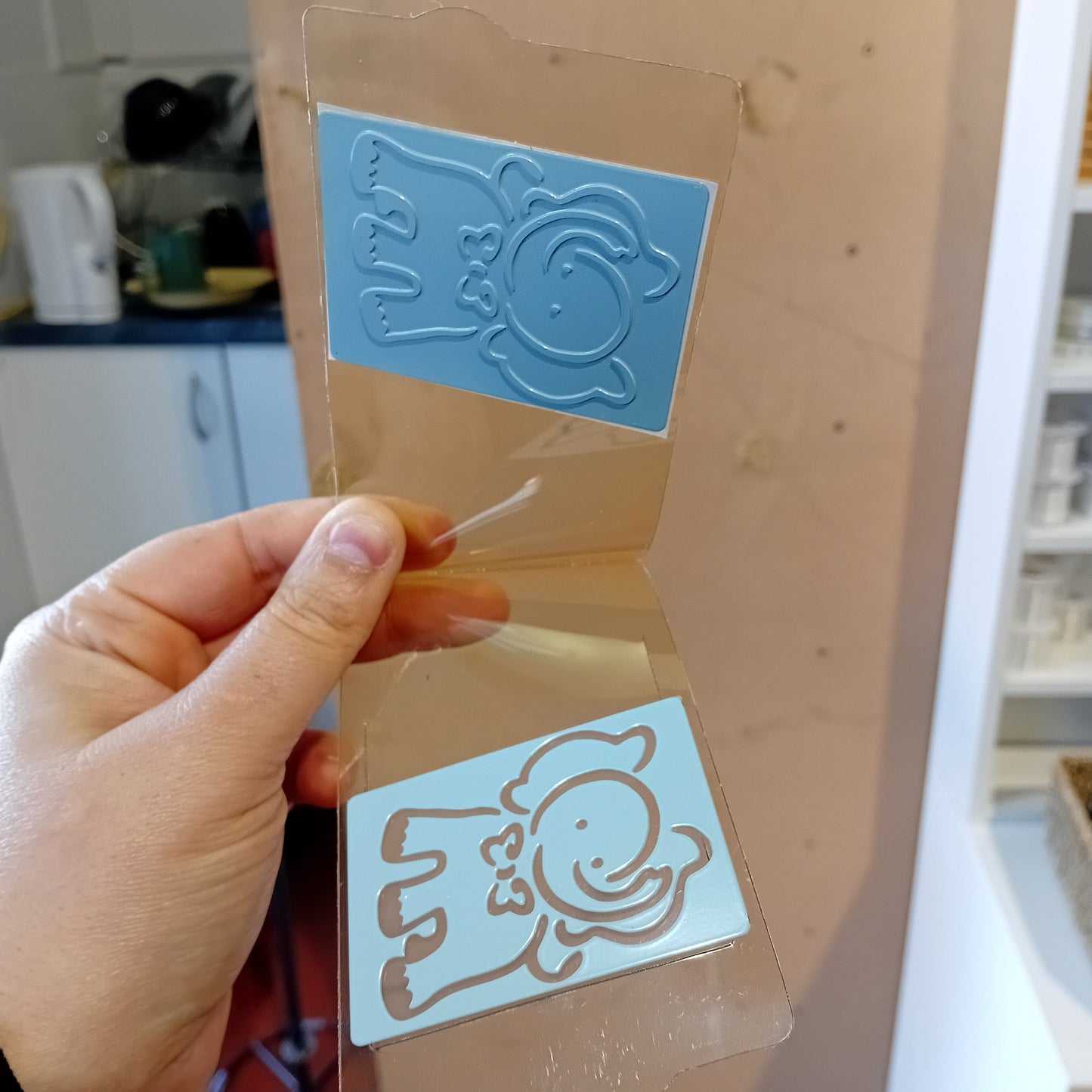 CLEARANCE! EZ Cut Elephant Double Embossing Plate