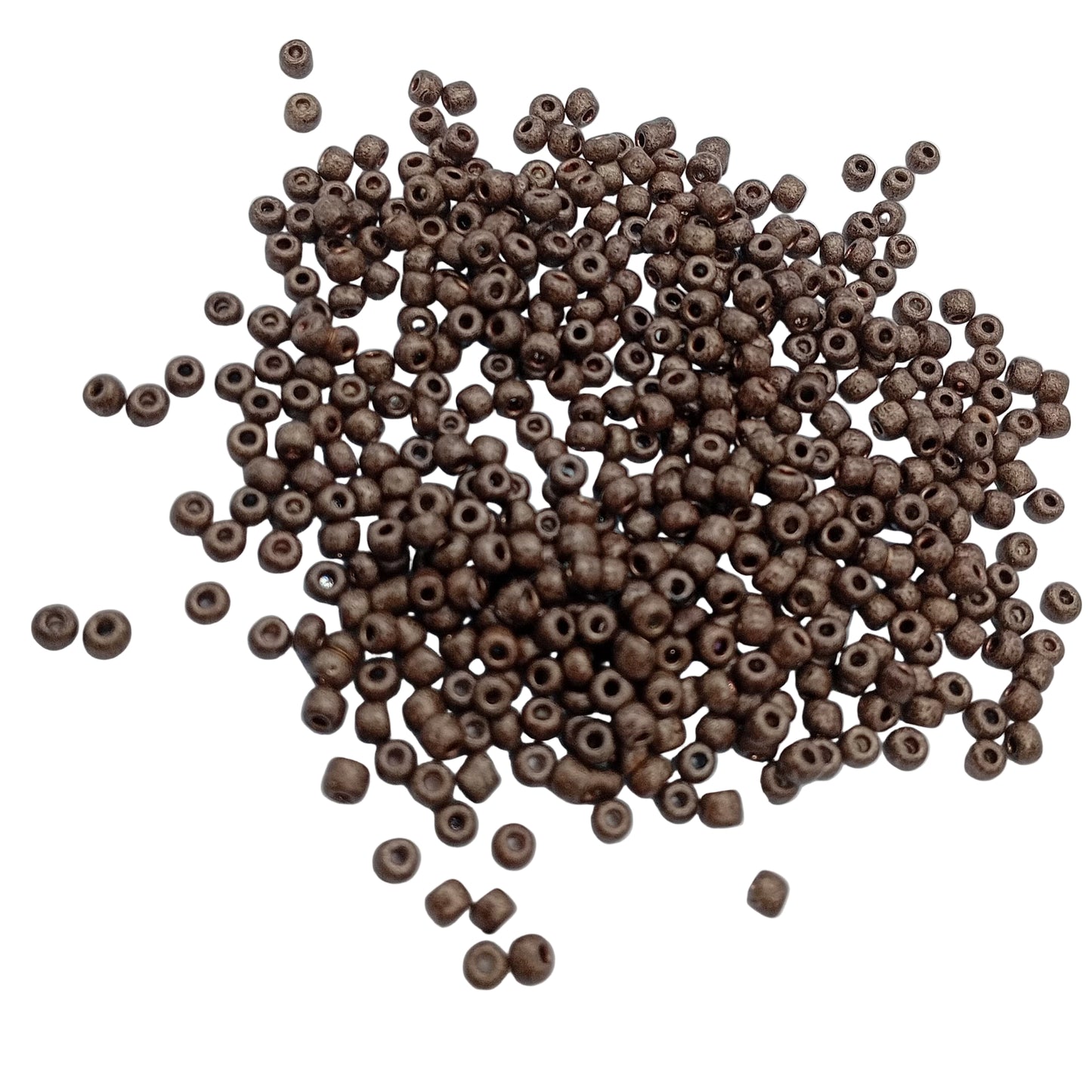 15g 8/0 3mm Dark Brown Seed Beads