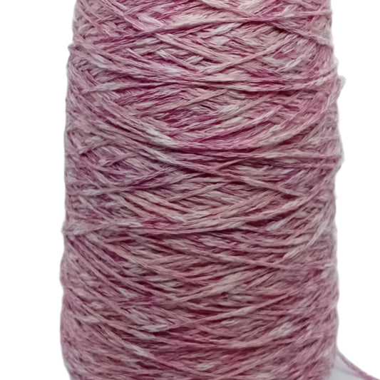 SALE! 1mm Pink & White Yarn Cone