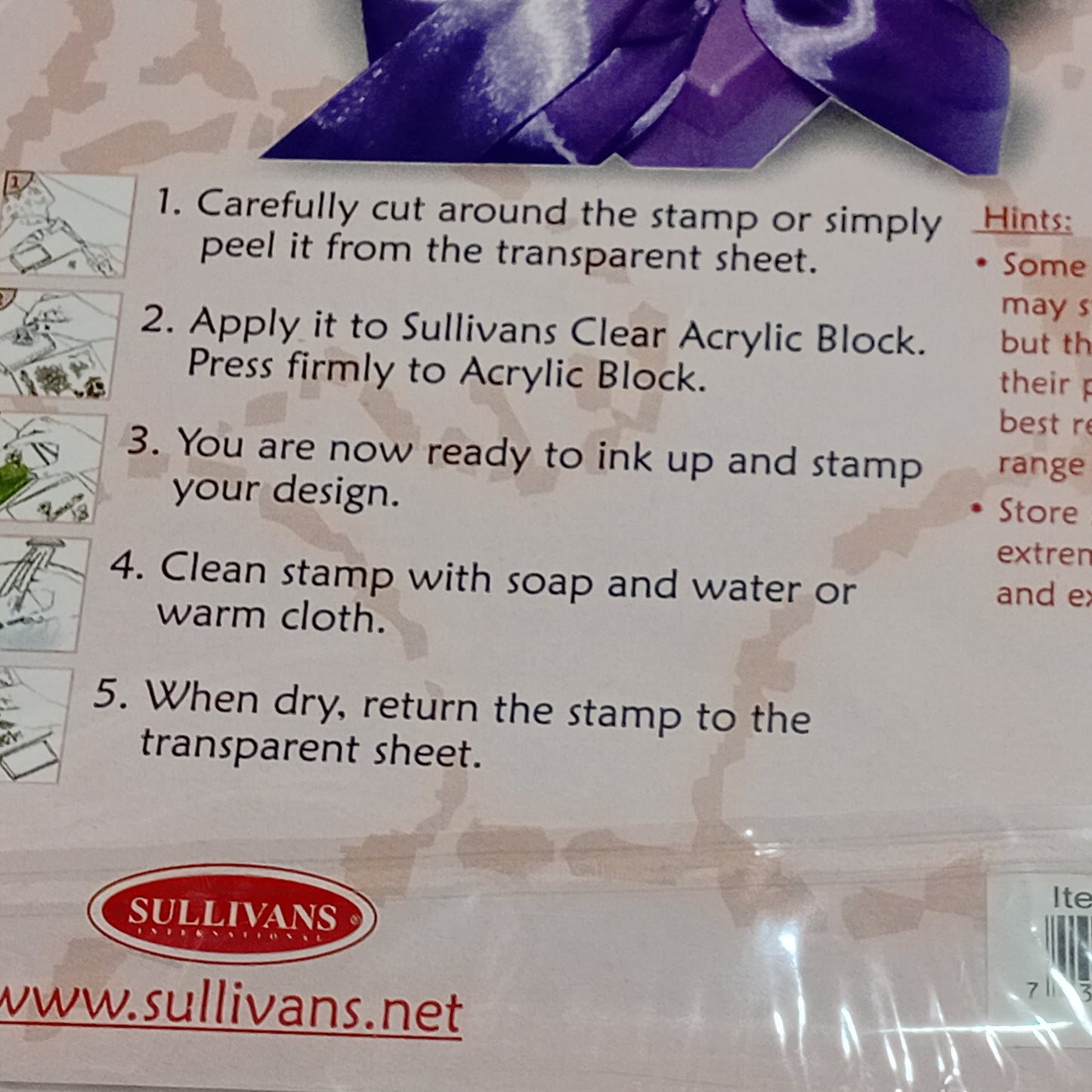 Valentine's Day Silicone Clear Stamps