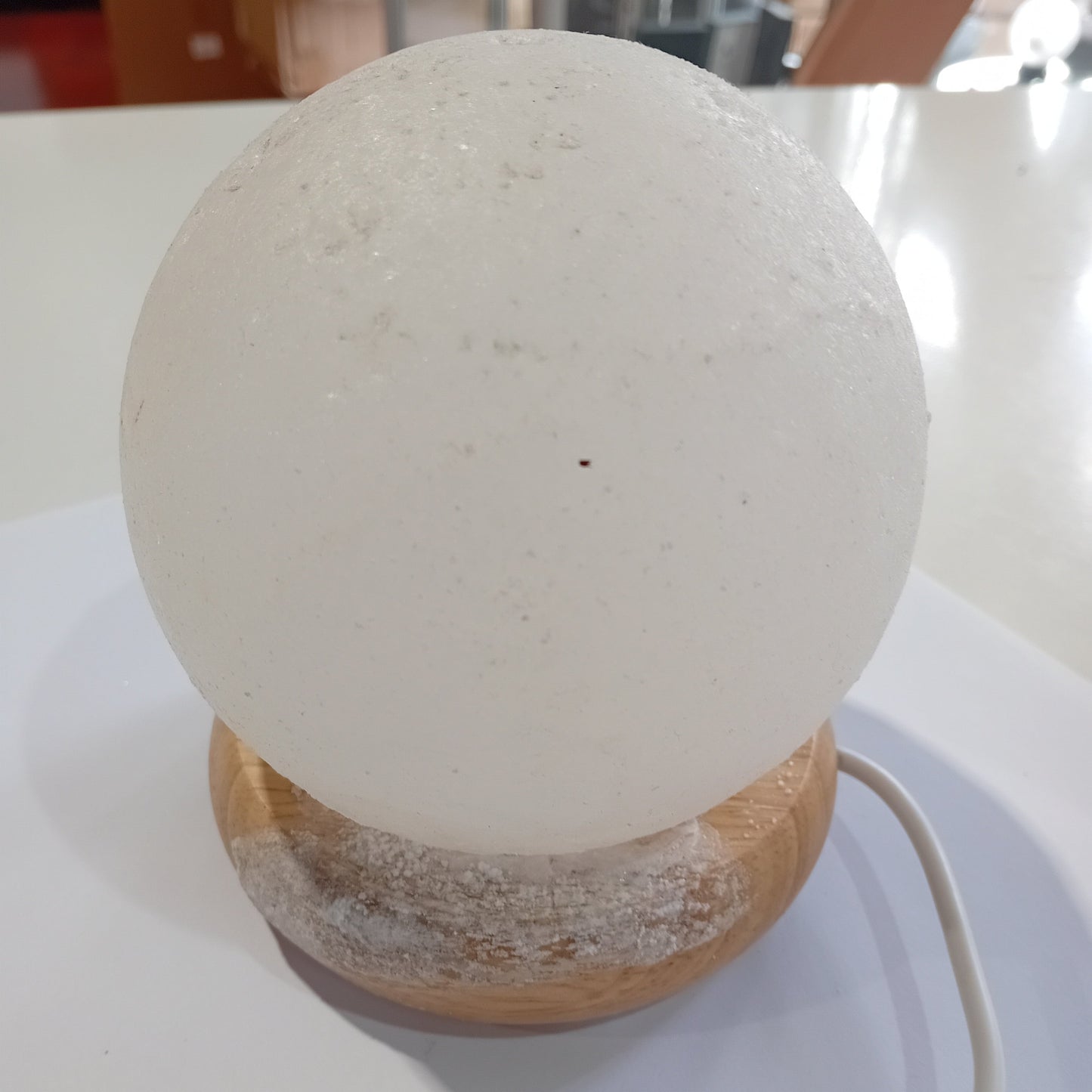CLEARANCE! USB Himalayan Salt Lamp Sphere 11.5cm