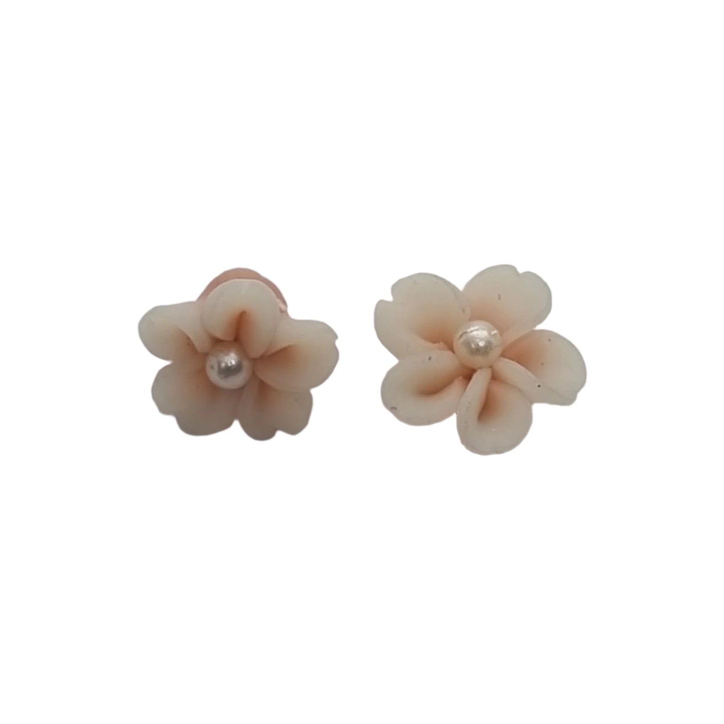 Handmade Polymer Clay Pearl Flower Bead