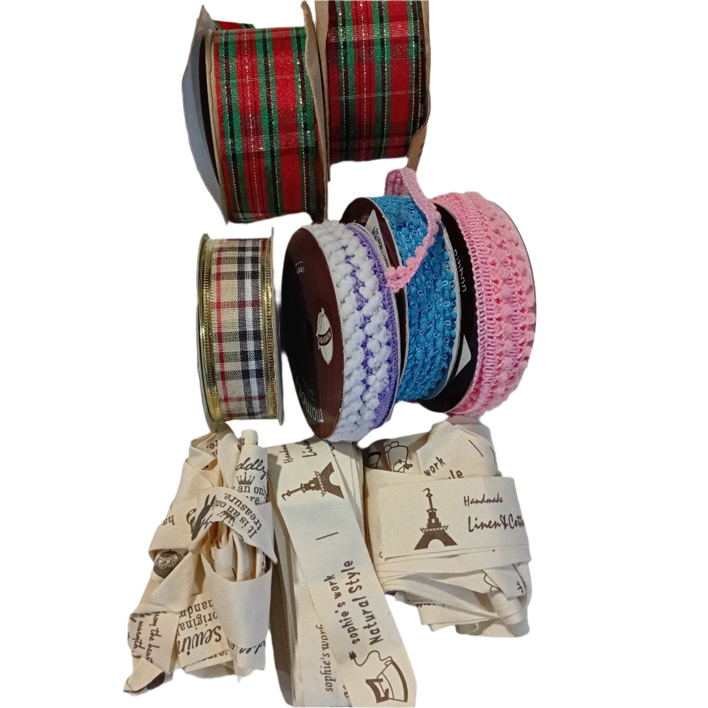 SALE!! Mixed Ribbons & Cotton Trims Pack