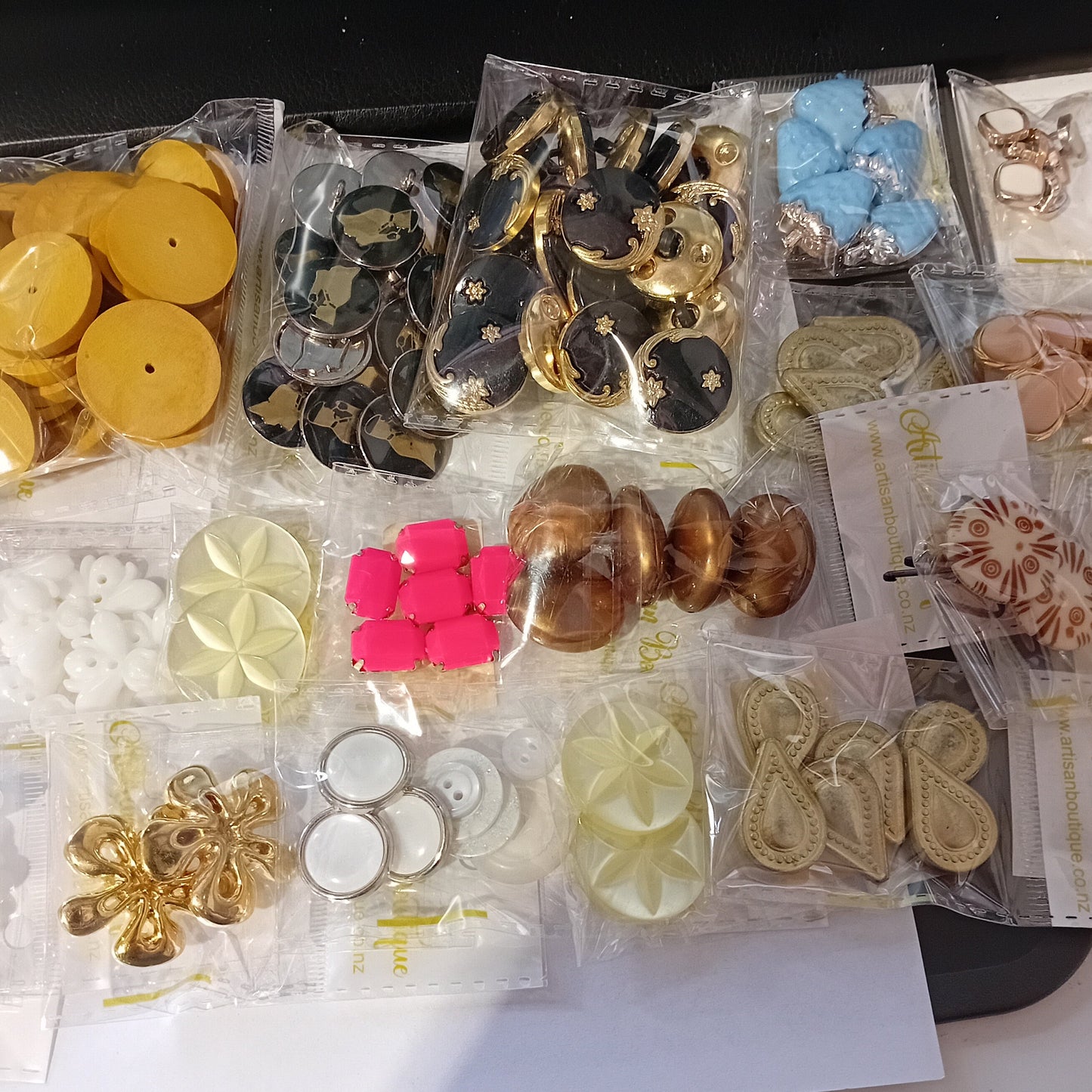 CLEARANCE! Large Bag Of Buttons & Links