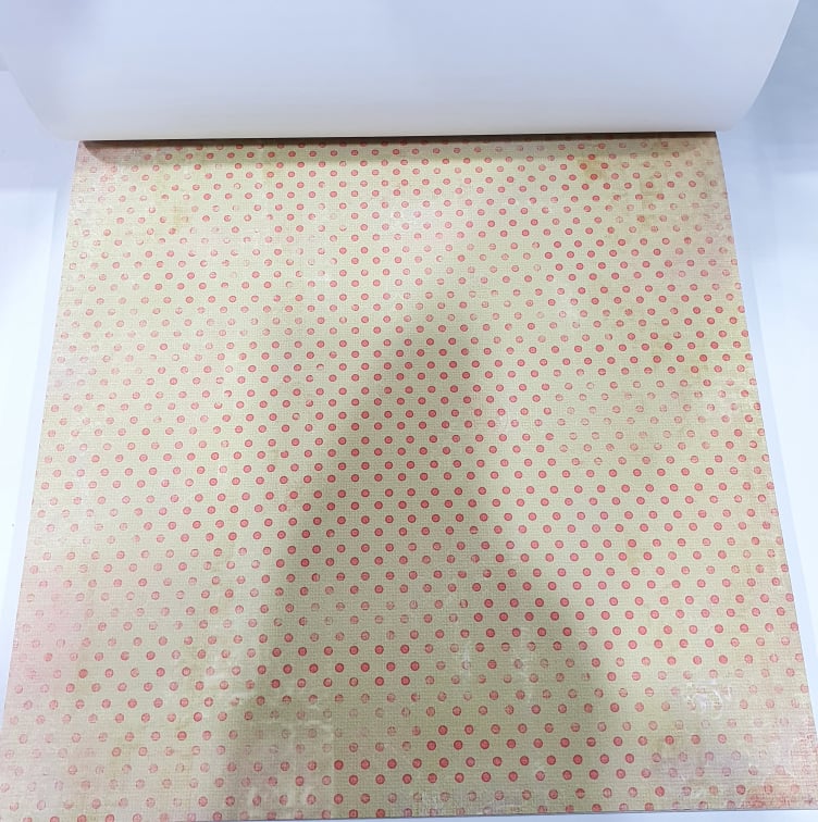 12" Designer Paper Pad - Antique Dots - 180 Sheets