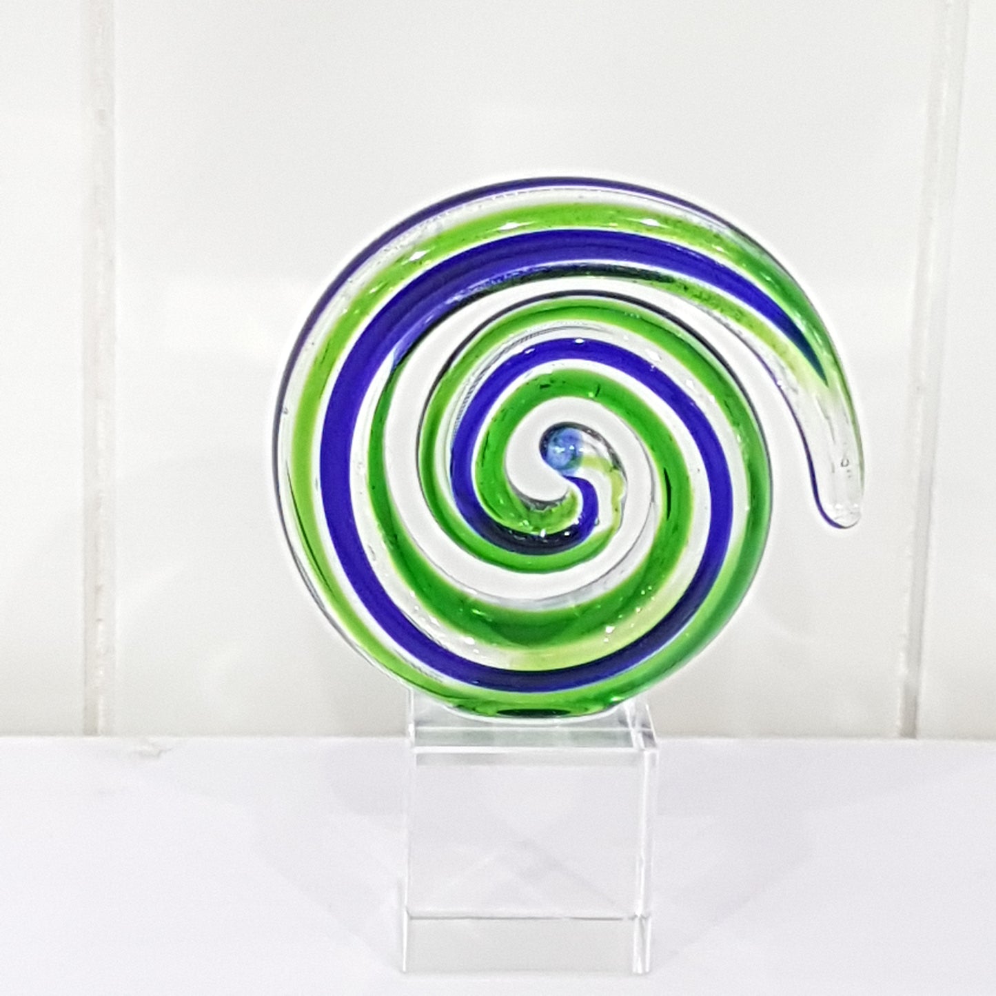 Round Koru Glass Ornament
