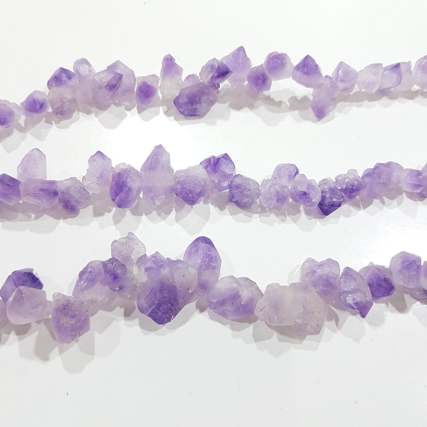 Full Strand Natural Amethyst Gemstone Strand