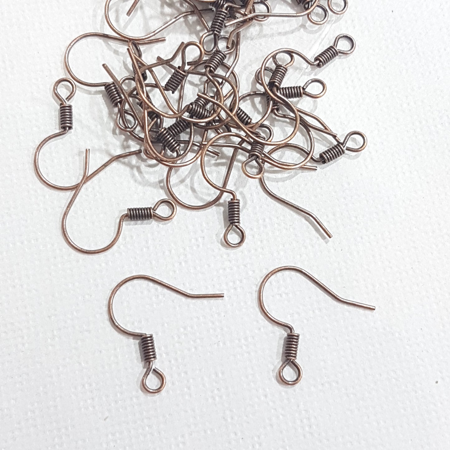50pc Copper Earring Hooks