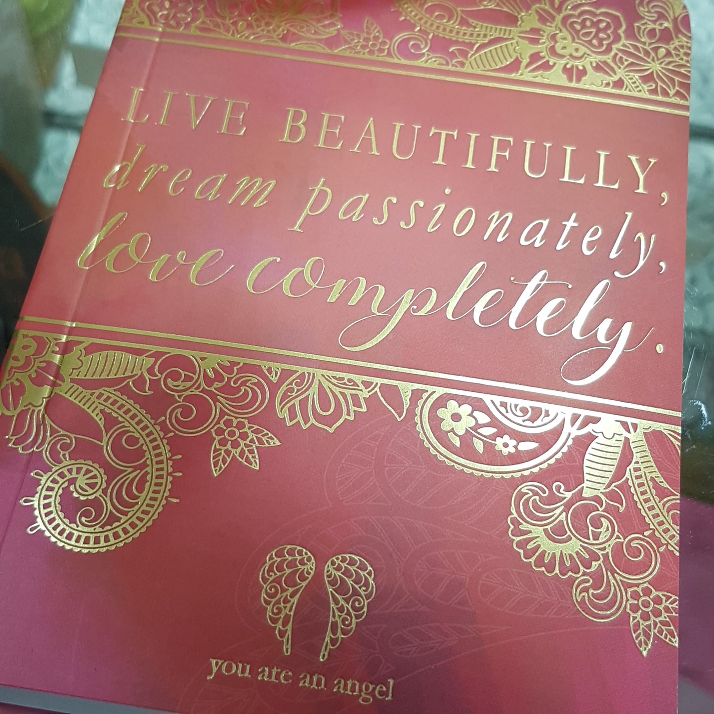Live Beautifully Notebook