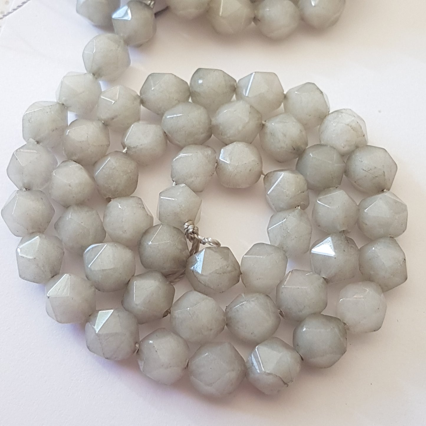 Strand of 8mm New Jade Beads