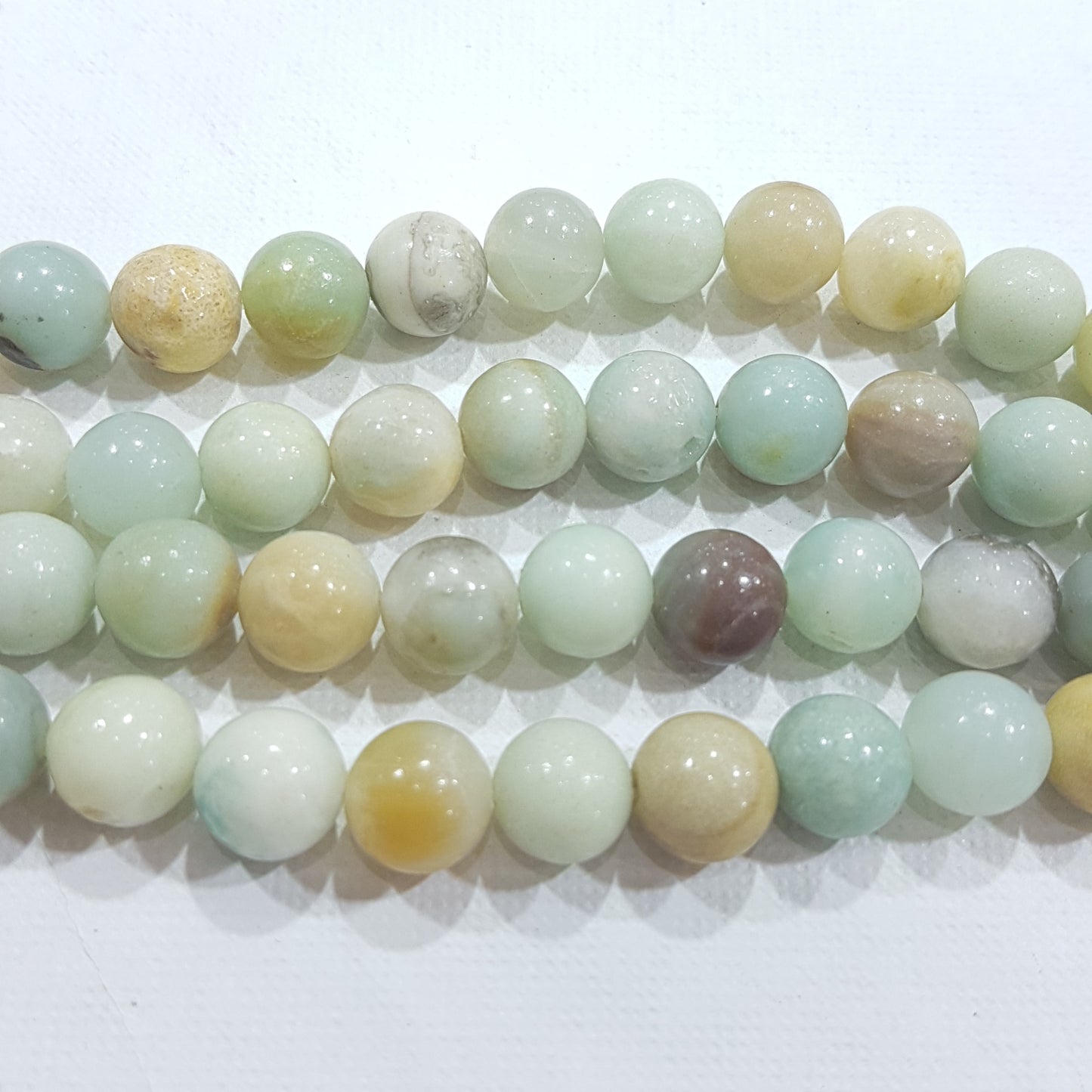 10mm Amazonite Gemstone Beads
