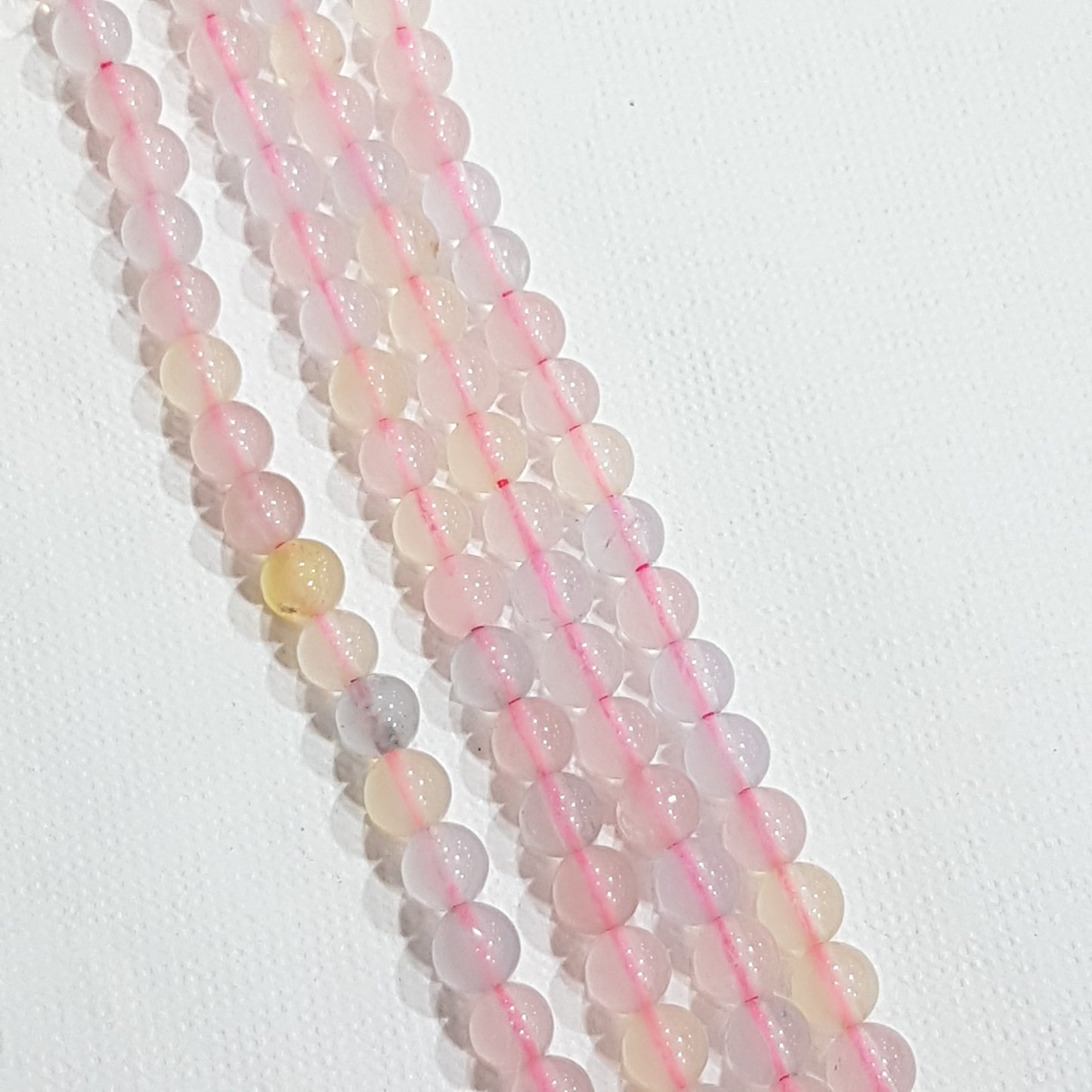 6mm Chalcedony Gemstone Beads