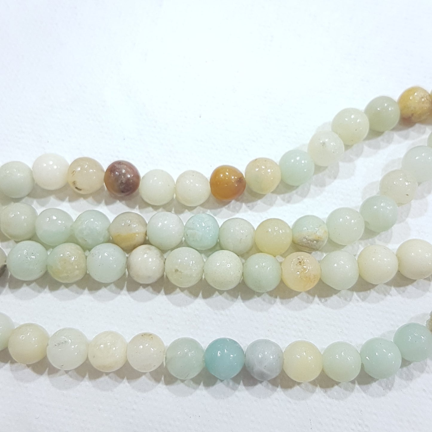 6mm Amazonite Gemstone Beads
