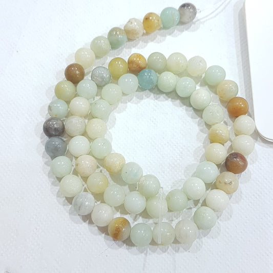 6mm Amazonite Gemstone Beads