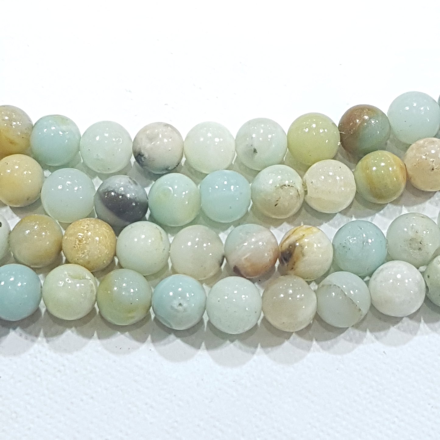 8mm Amazonite Gemstone Beads