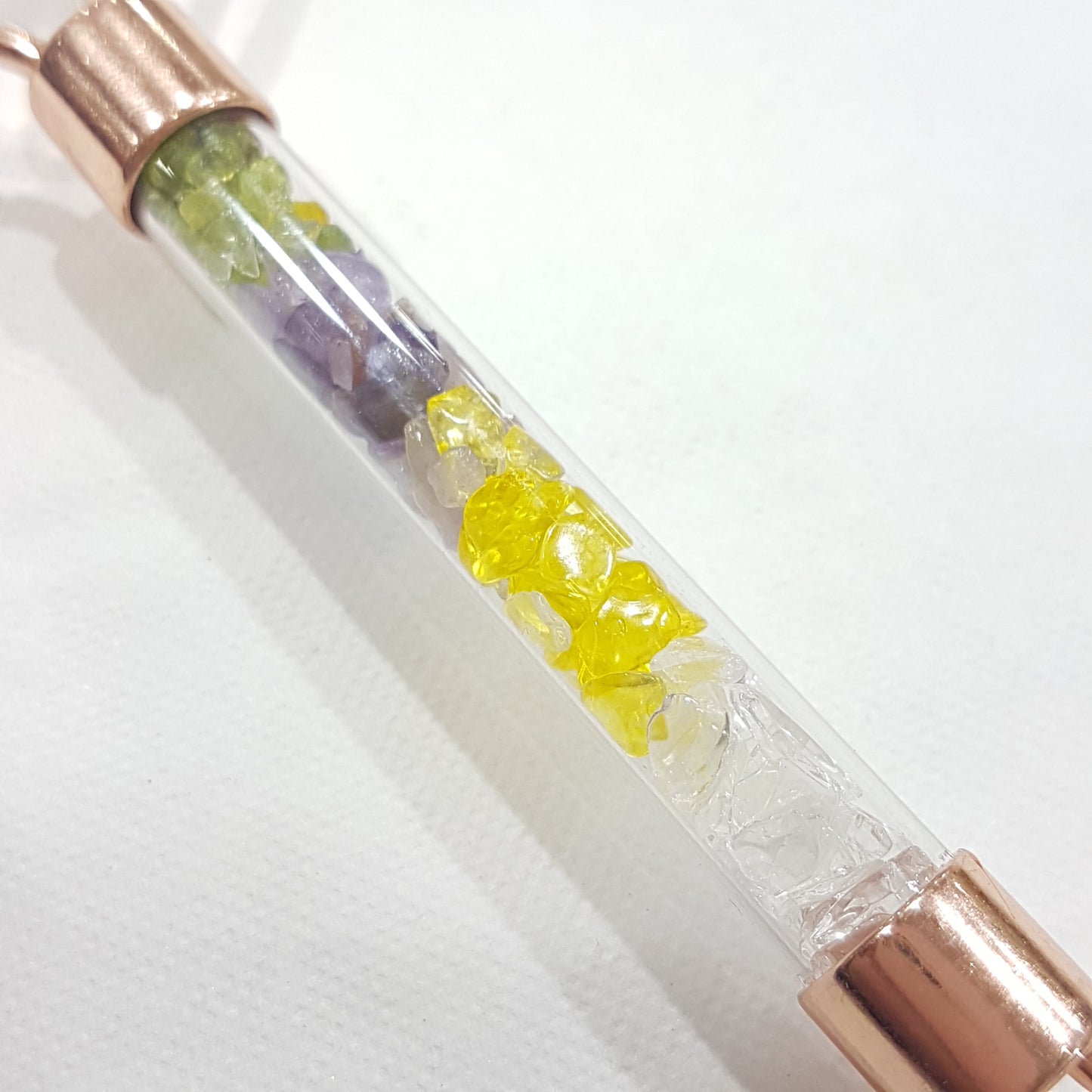 Rose Quartz Rose Gold Facial Roller