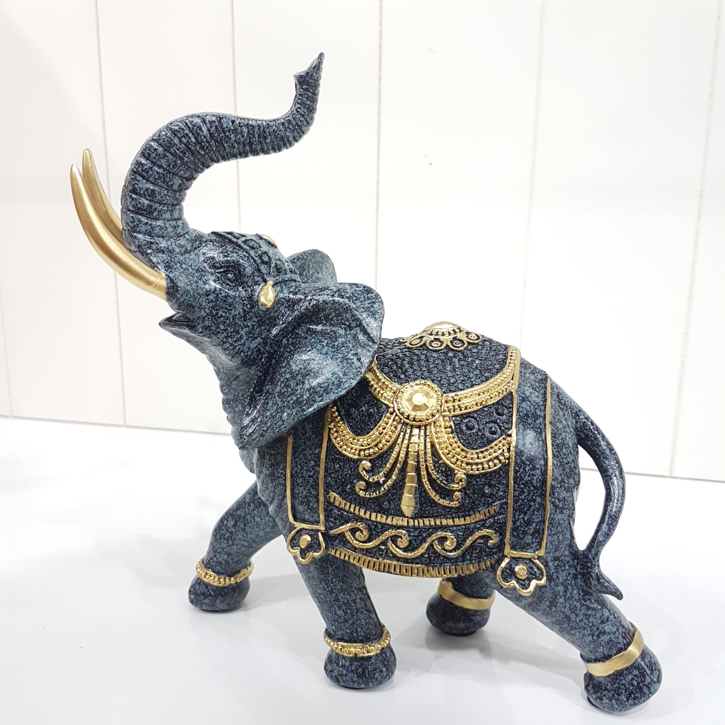 Resin Gold Elephant