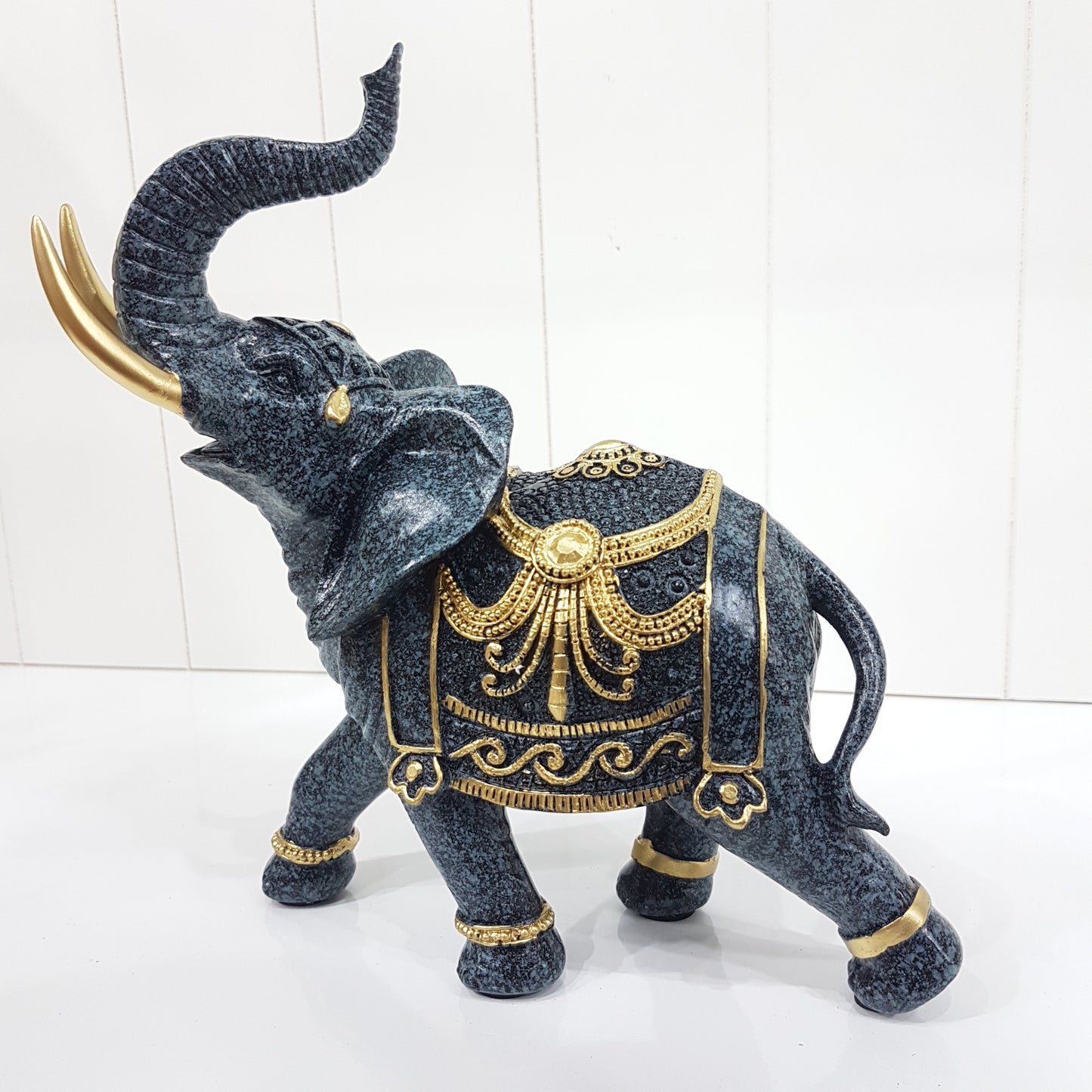 Resin Gold Elephant