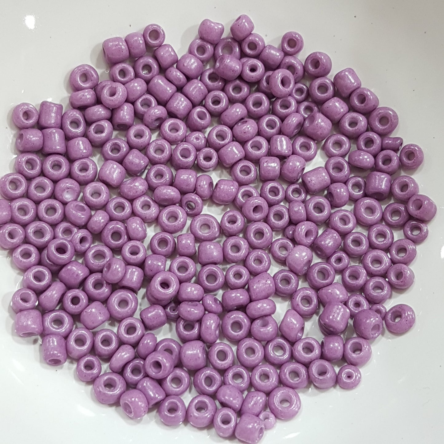 15g 6/0 Purple Seed Beads