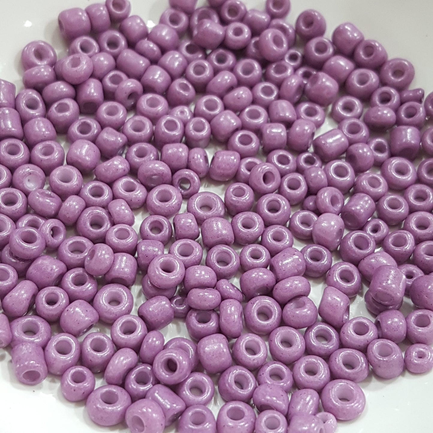 15g 6/0 Purple Seed Beads