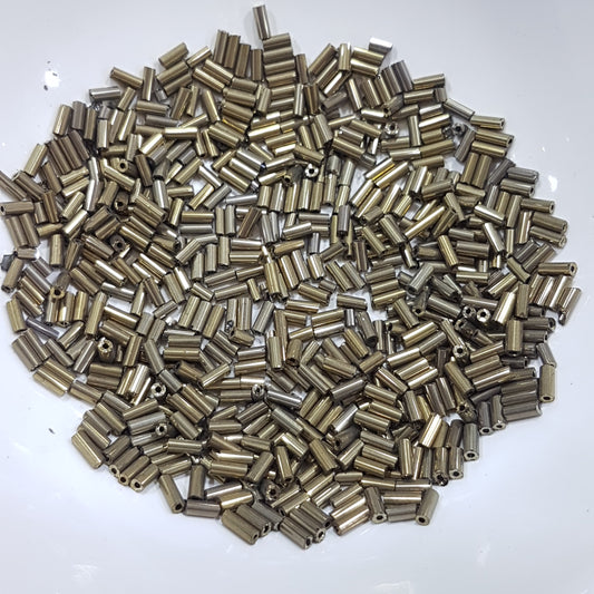 15g Bronze Bugle Beads