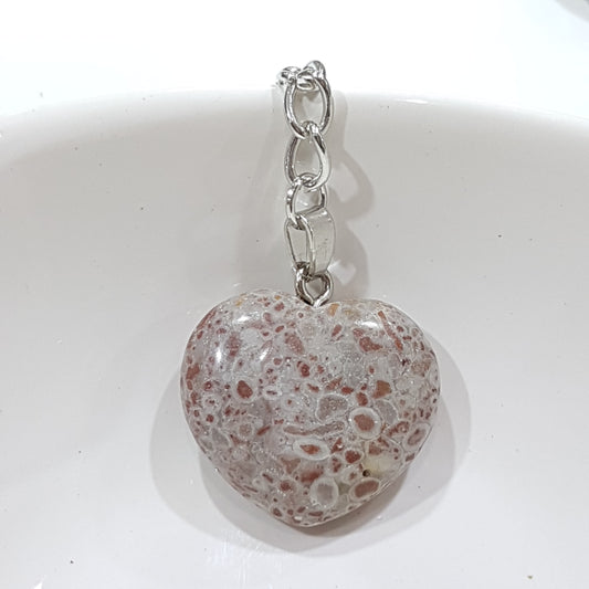 Jasper Gemstone Key Ring