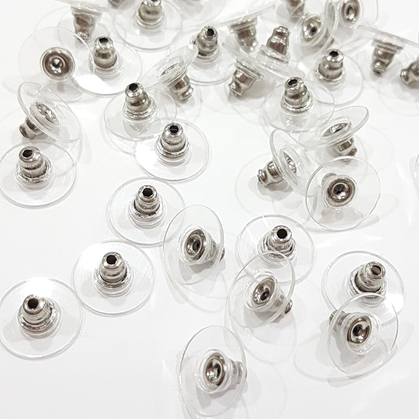 30pc Stainless Steel Earring Backs