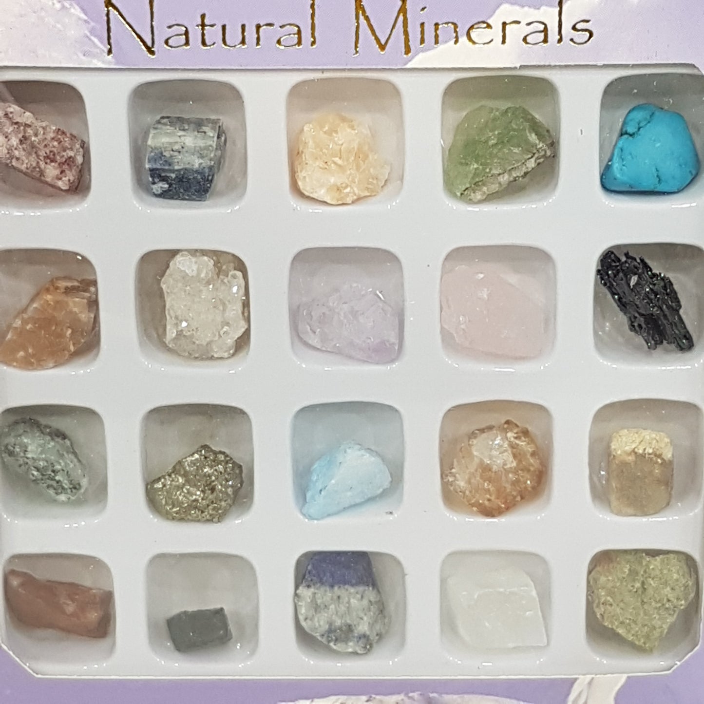 Natural Minerals Crystal Collection