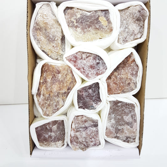 Box of Red Aventurine Gemstones