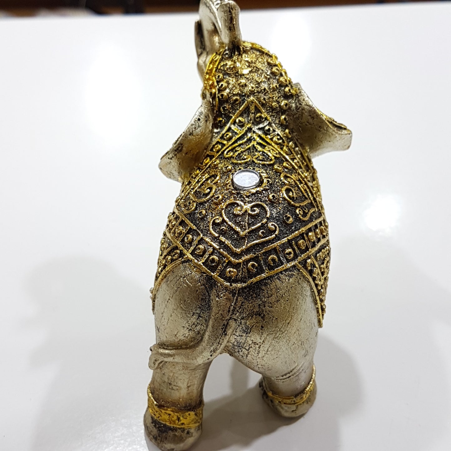 Gold Elephant Ornament