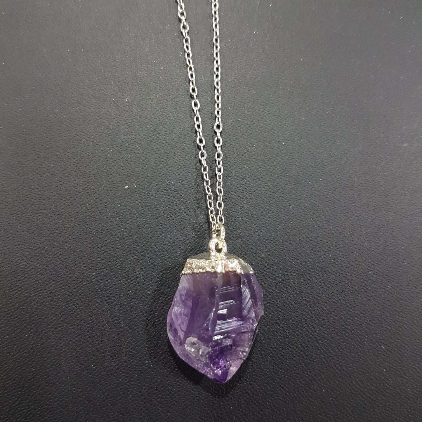 Amethyst Crystal Necklace